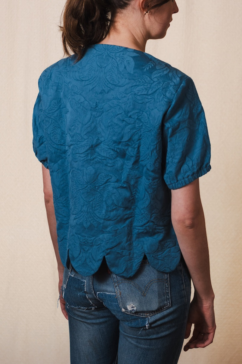 Damask Vase Blouse