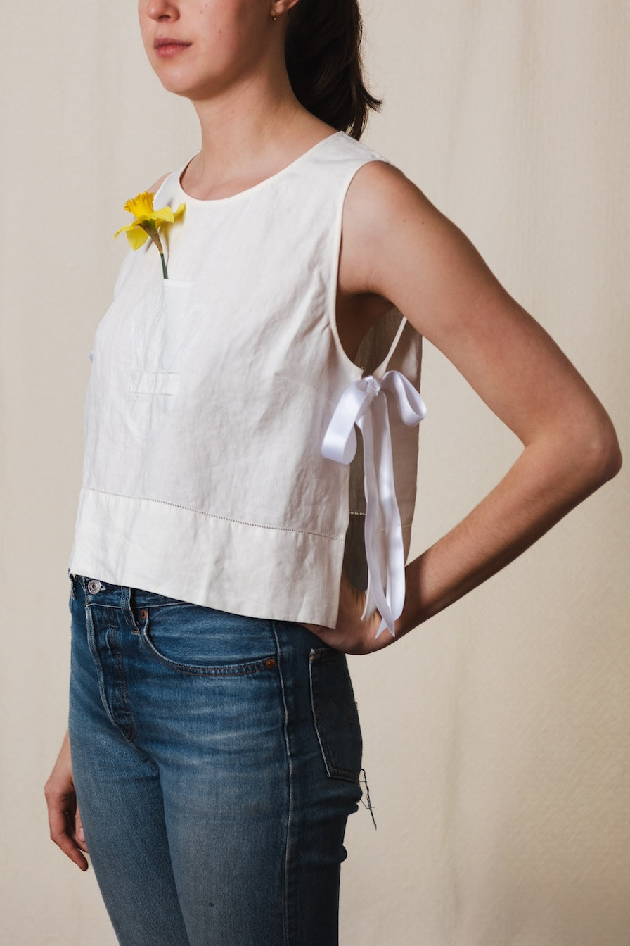 White Vase Vest
