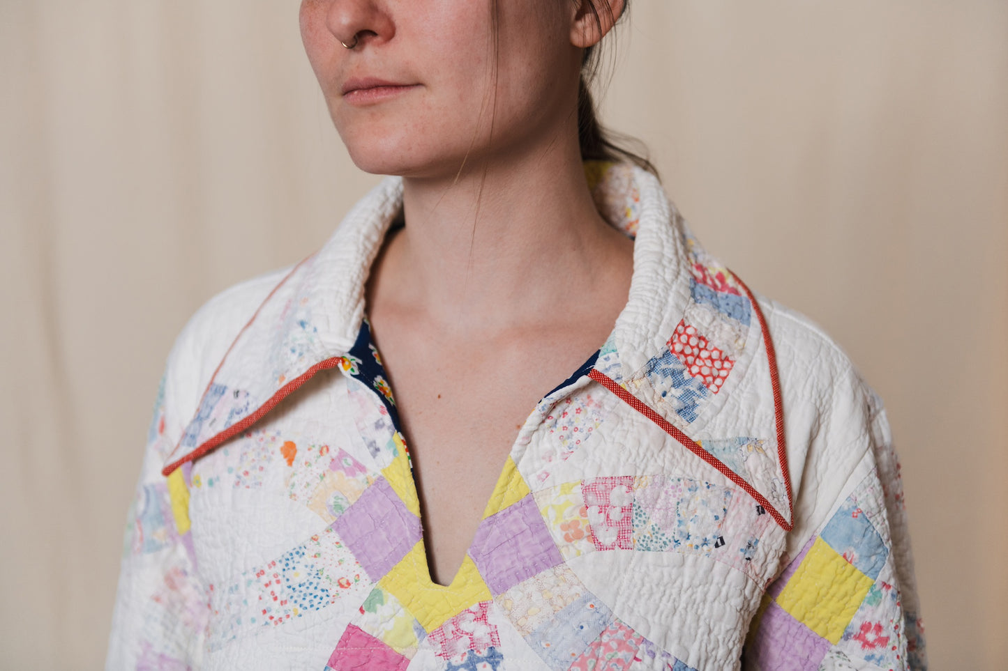Quilt Pullover