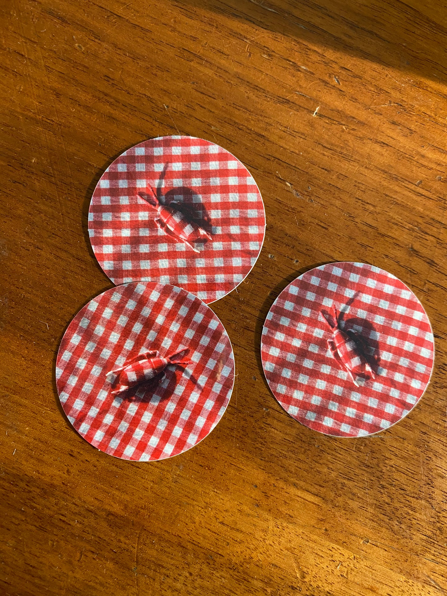 Gingham Roach Sticker