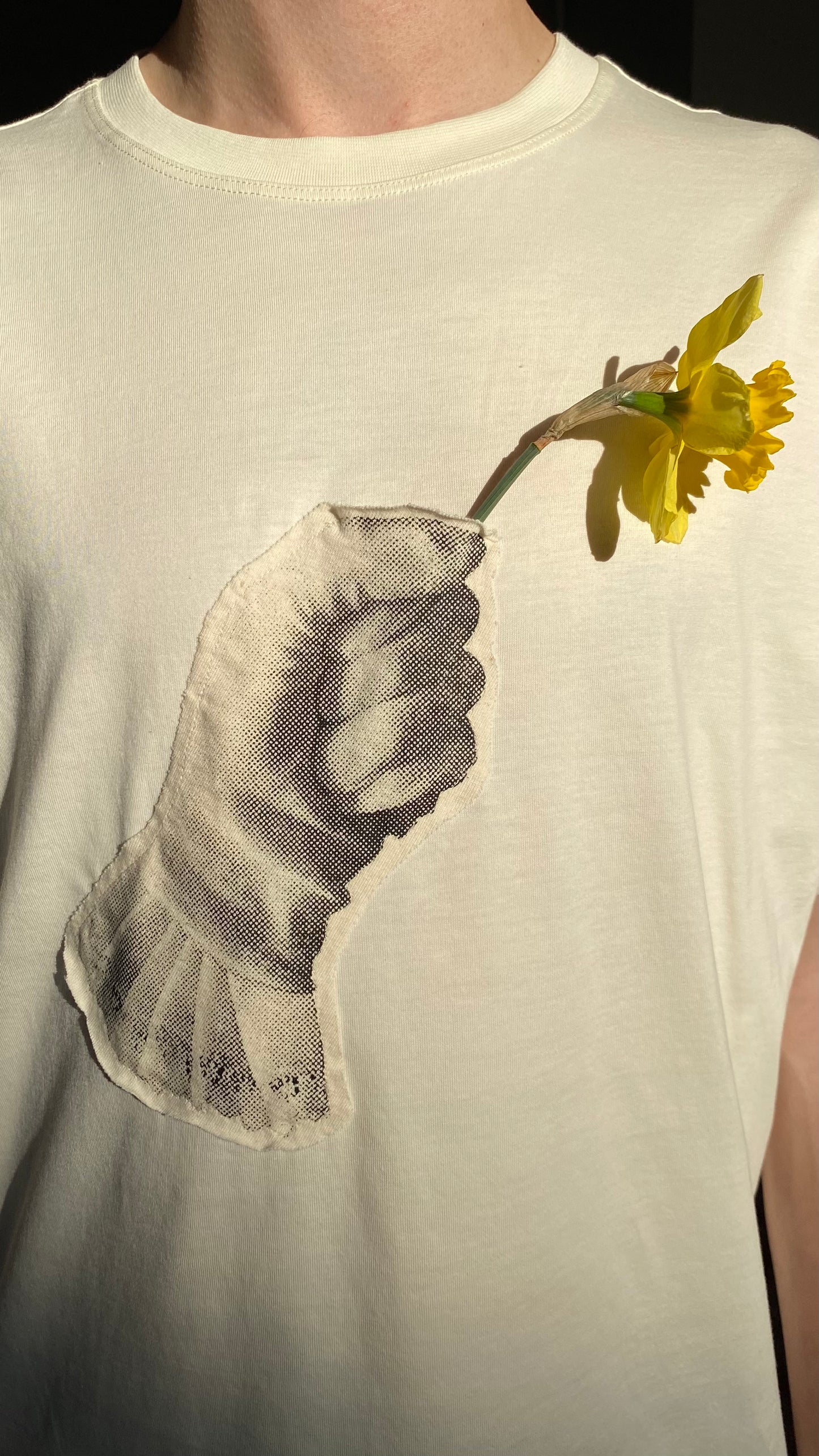 Held Tight Vase Tee III