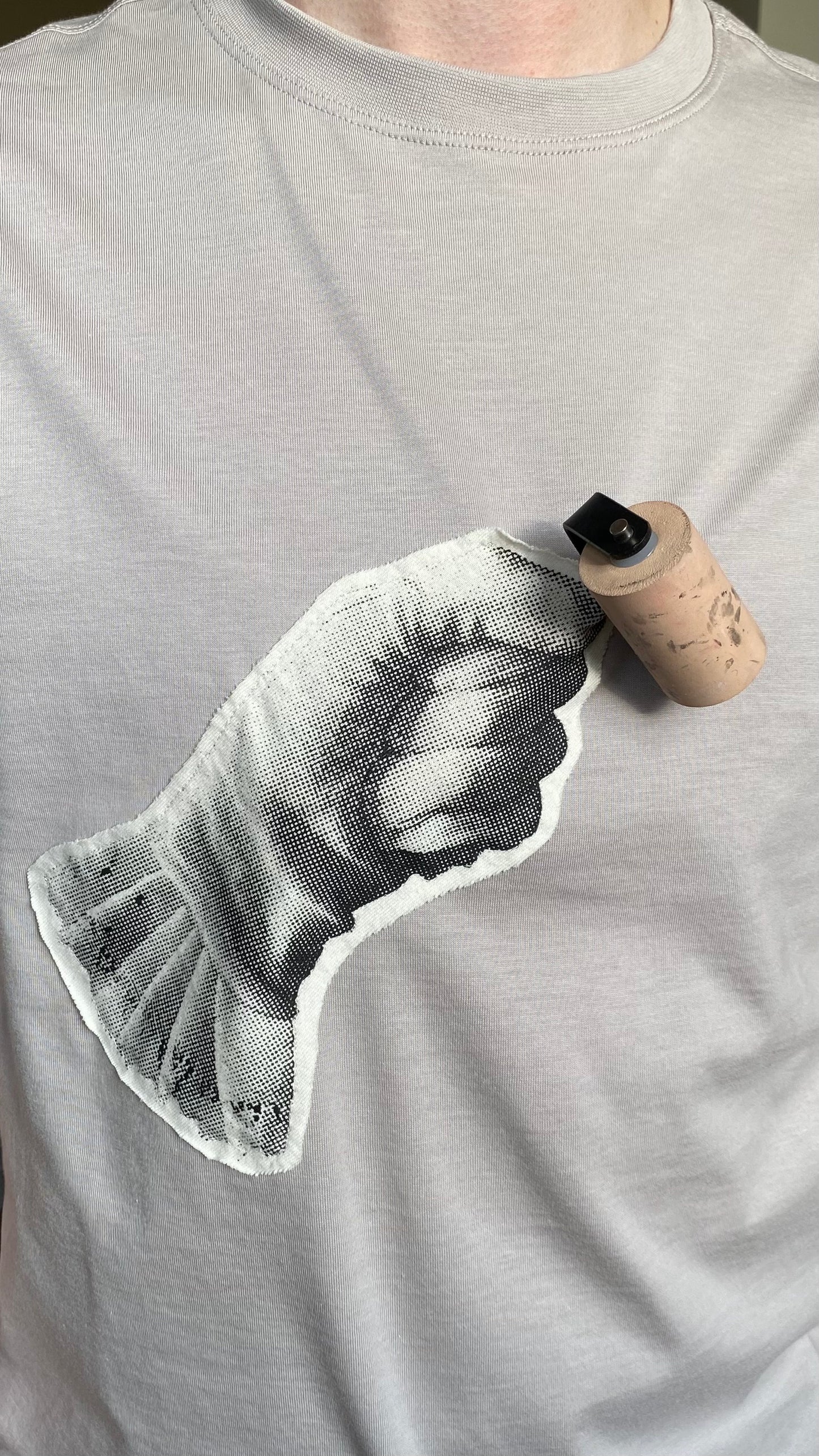 Held Tight Vase Tee III