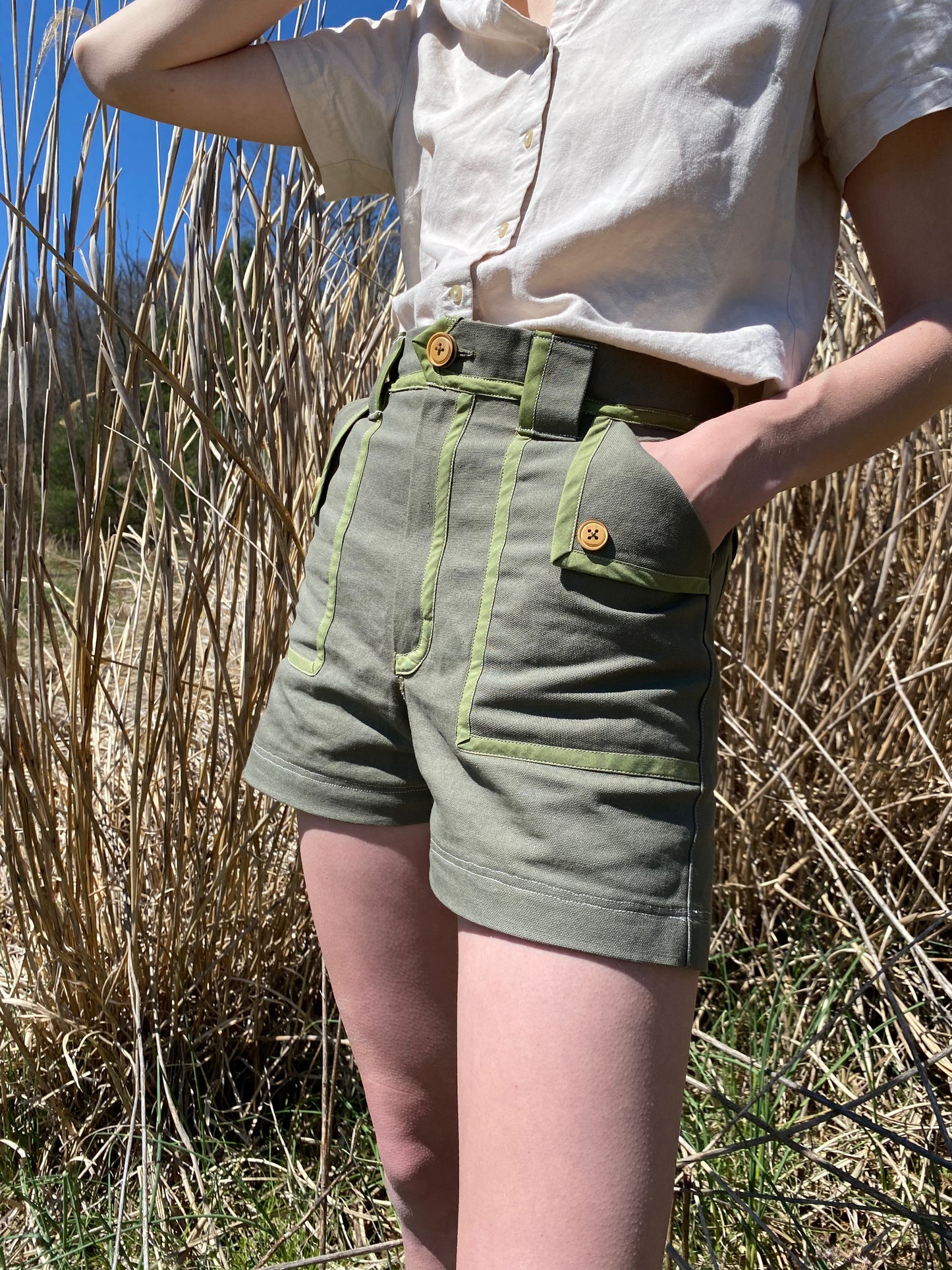 Flower Butt Shorts