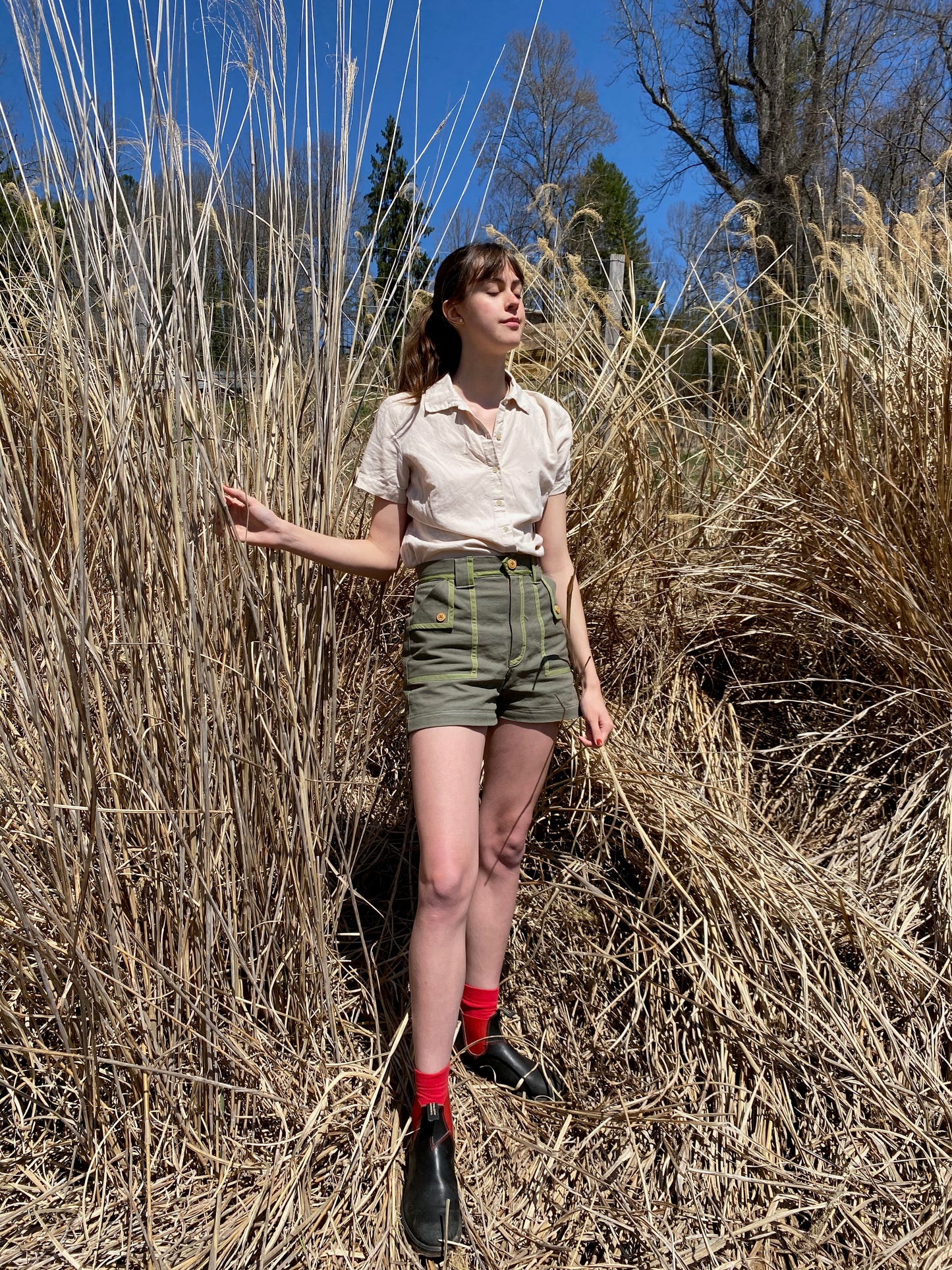 Flower Butt Shorts