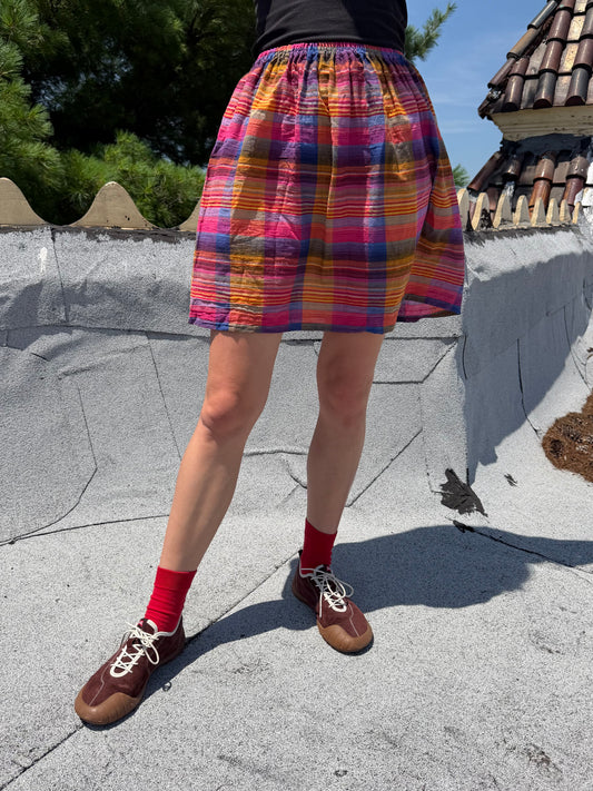 Plaid Easy Skirt