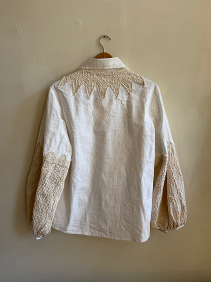 Linen Starbust Blouse